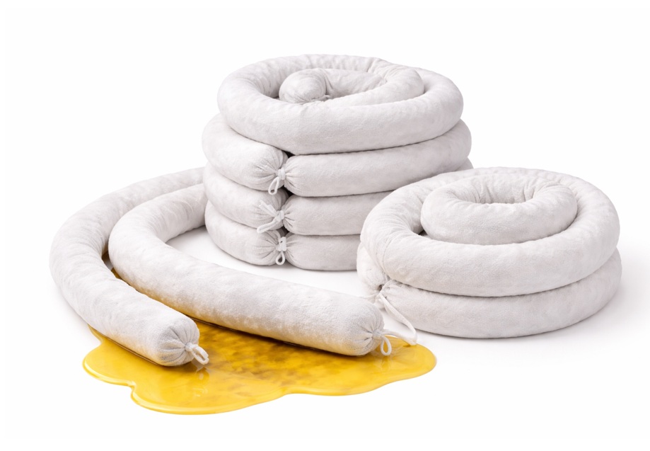 Cordão absorvente para líquidos agressivos